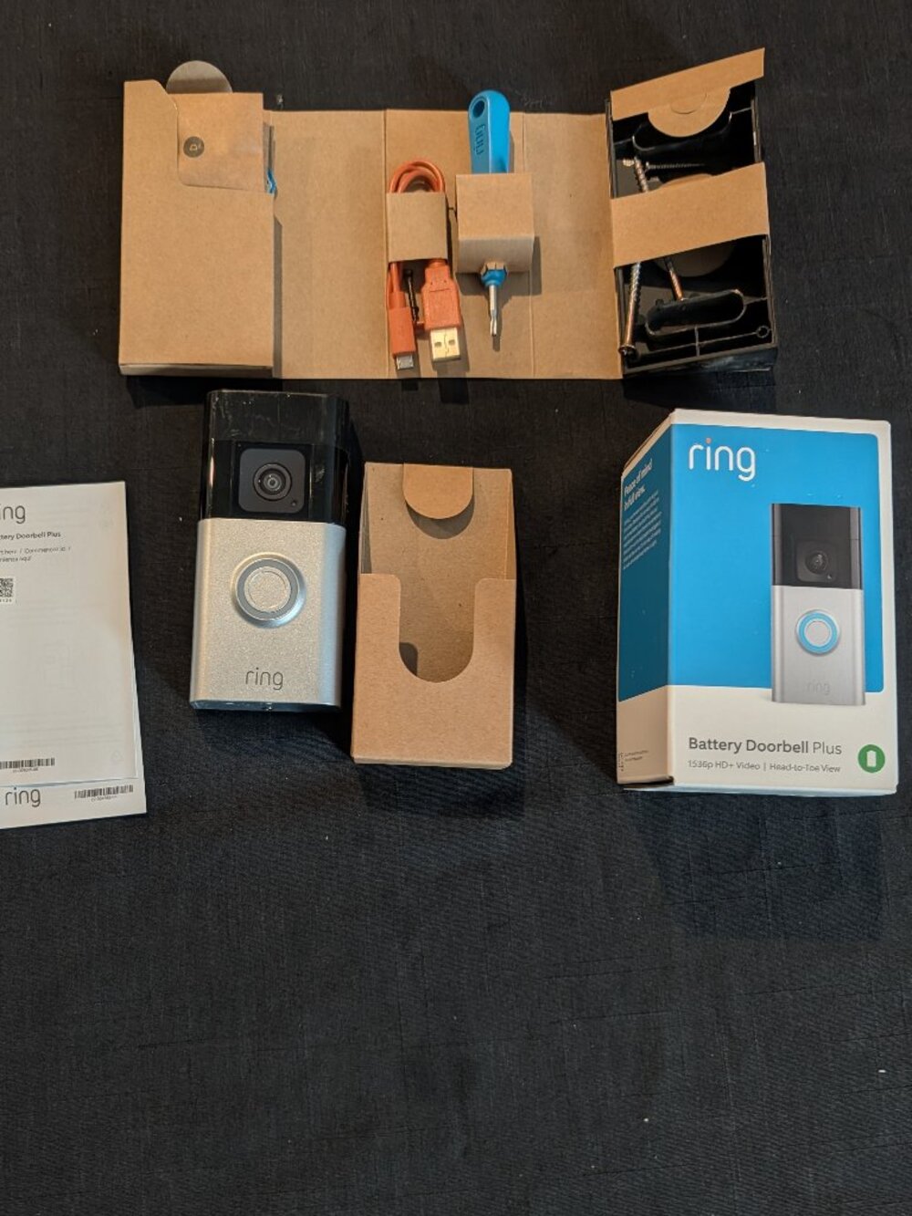 RING DOOR BELL, PLUS battery/wired